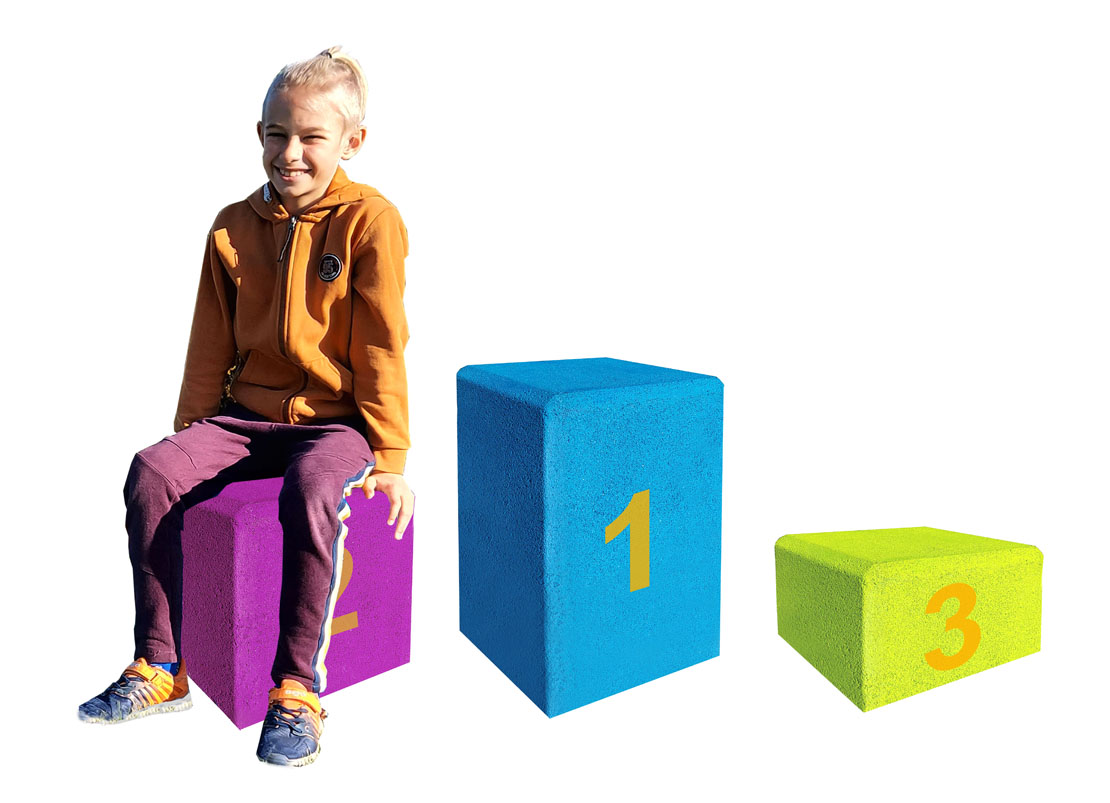 epdm cubes for playgrounds